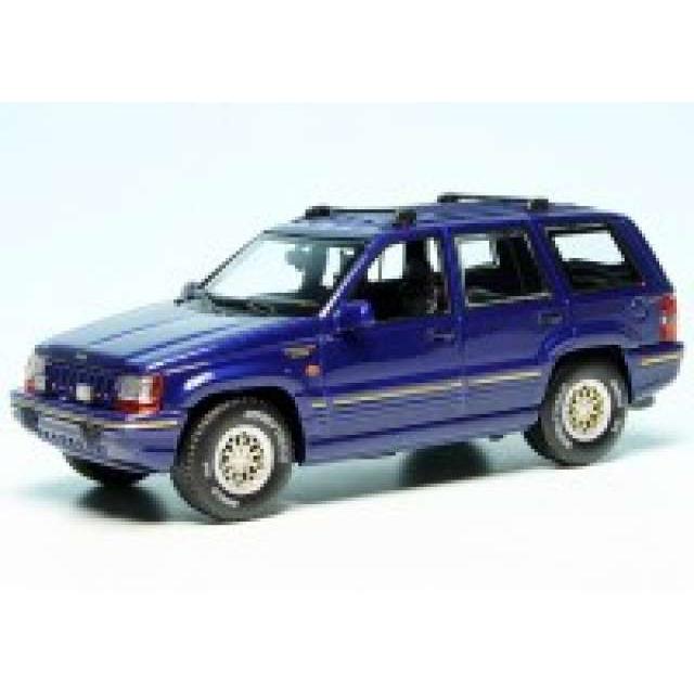 1995 Jeep Grand Cherokee ダークブルーメタリック Maxichamps 1/43 ミニカー | 