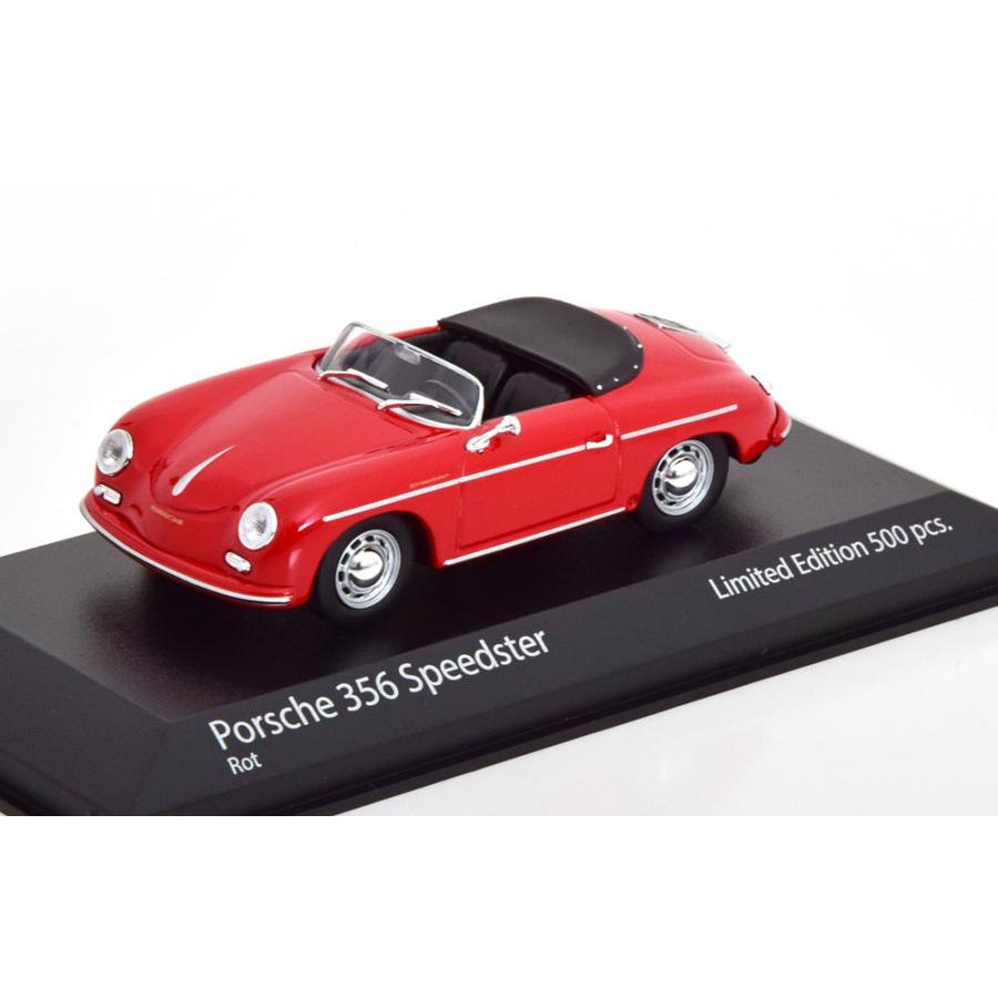 ポルシェ 356 スピードスター 1956 レッド 500台限定/ MINICHAMPS 1/43