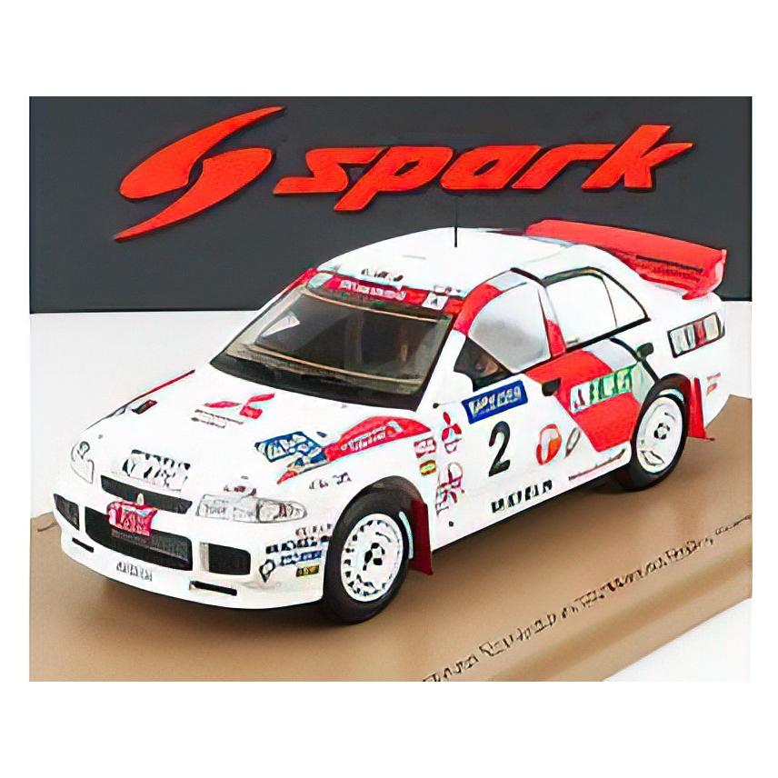Modèle Réduit Mitsubishi Lancer Evolution N°3 2nd Rallye Hong Kong Beijing 1996 Burns Reid