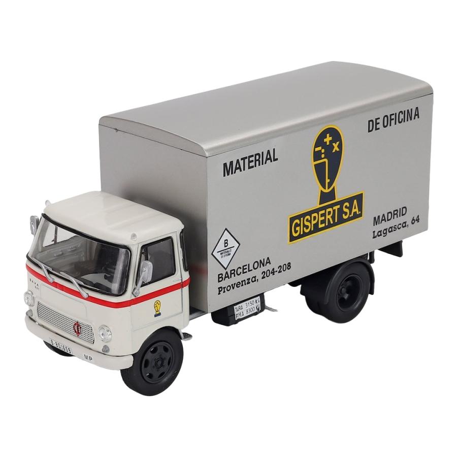 SAVAサバ S-551 トラック GISPERT S.A. 1968 ホワイト シルバー / EDICOLA 1/43 ミニカー トラック模型 | 