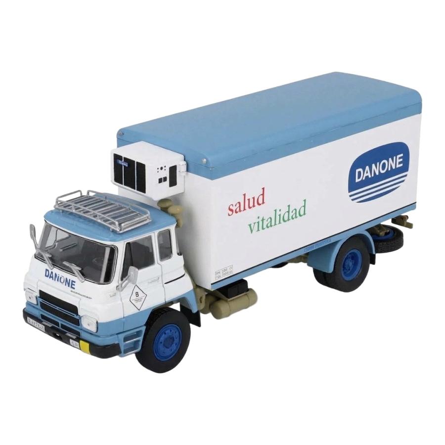 【予約】 Barreiros 42/20 トラック フリゴ Danone 1971 ホワイト/ブルー EDICOLA 1/43 ミニカー | 