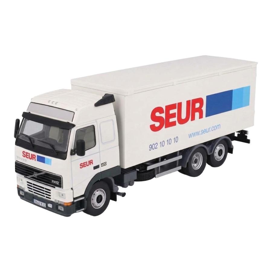 【予約】 Volvo FH12 トラック SEUR 2001 ホワイト EDICOLA 1/43 ミニカー トラック模型 | 