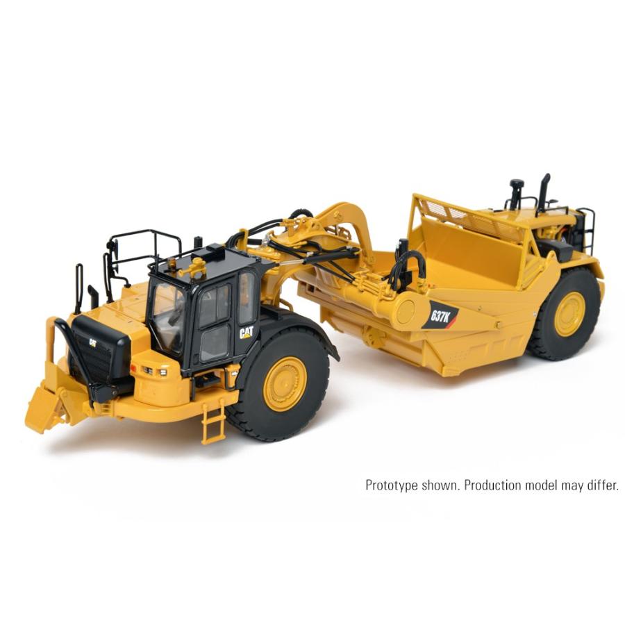 予約2017年発売予定Cat　 637K Wheel Tractor-Scraperトラクター /CCM 建設機械模型 工事車両 1/48 ミニチュア | 