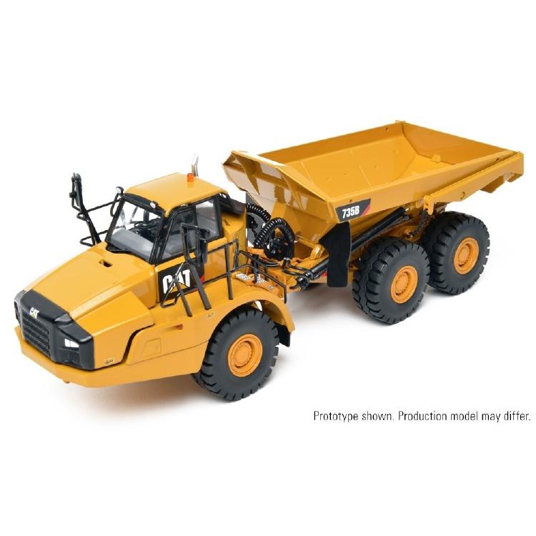 日本販売店 Cat 735B Articulated ダンプトラック 建設機械模型 工事