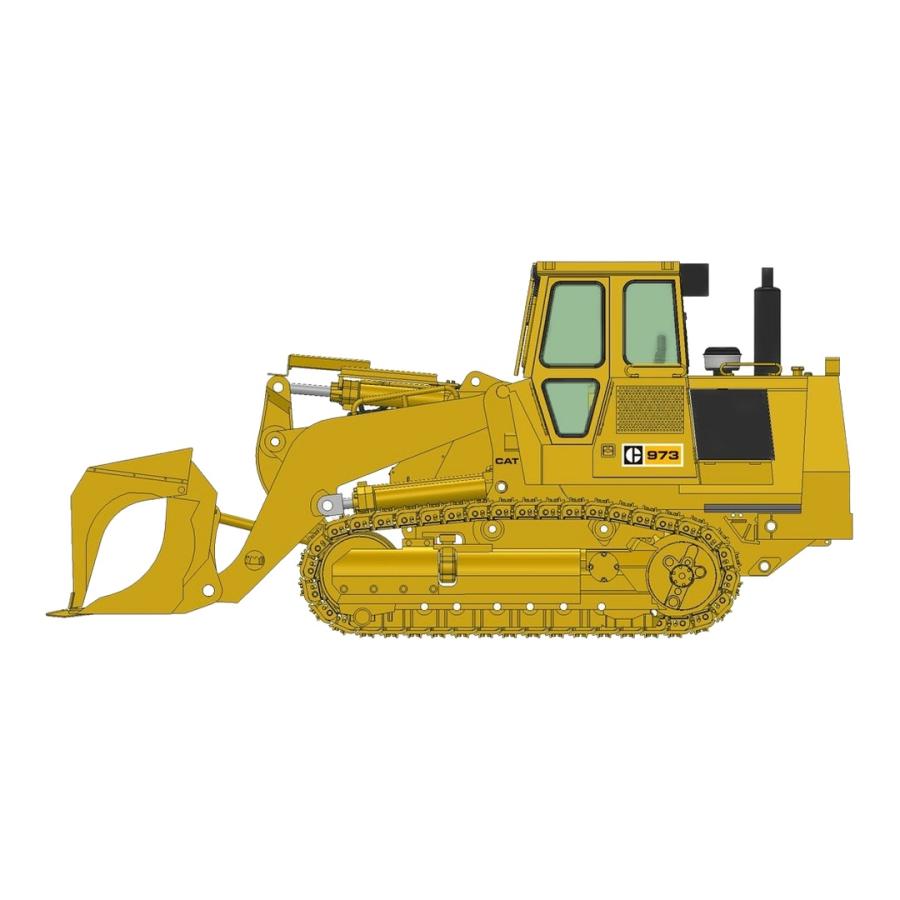 CAT キャタピラー 973 トラックローダー Demolition package 重機 / CCM 1/48 ミニカー 建設機械模型 工事車両 | 