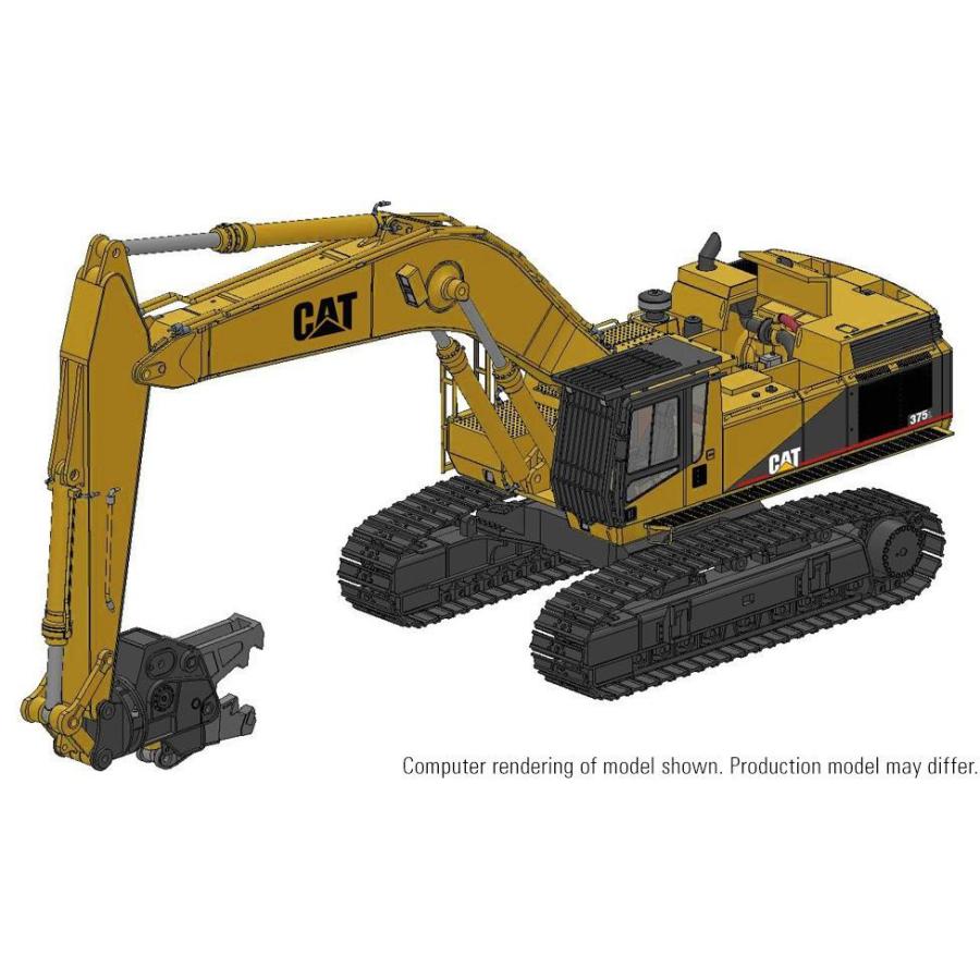 CAT キャタピラー 375L 解体仕様ショベル 重機 / CCM 1/48 ミニカー
