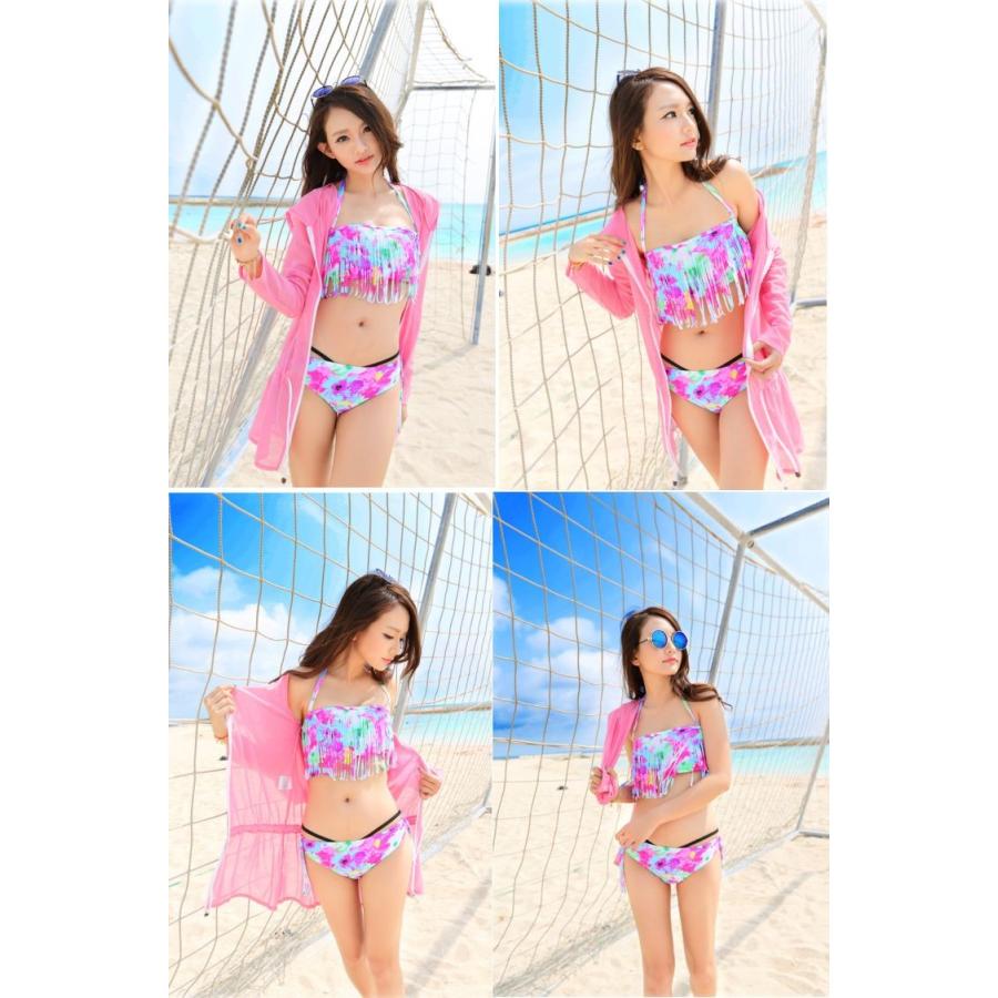 UVカット ロングラッシュガード長袖 水着日焼け対策 プール キャンプ　アウトドア |  | 02