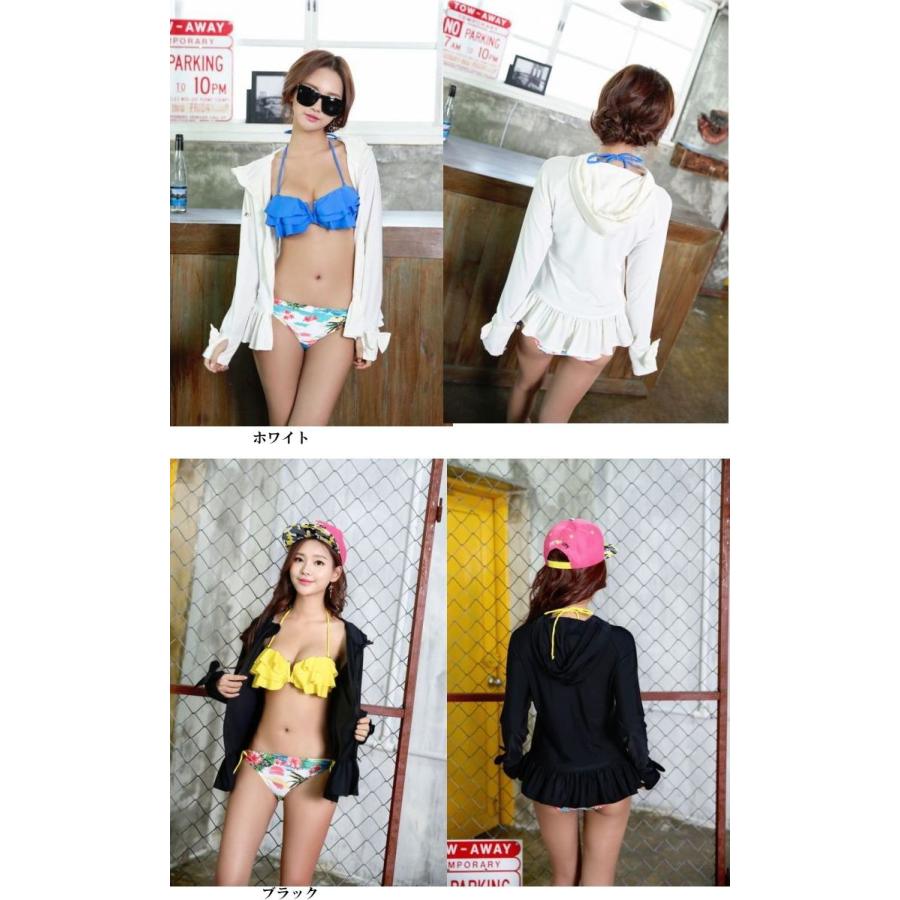 UVカット UPF対応　ロングラッシュガード長袖 水着日焼け対策 プール キャンプ　アウトドア |  | 04