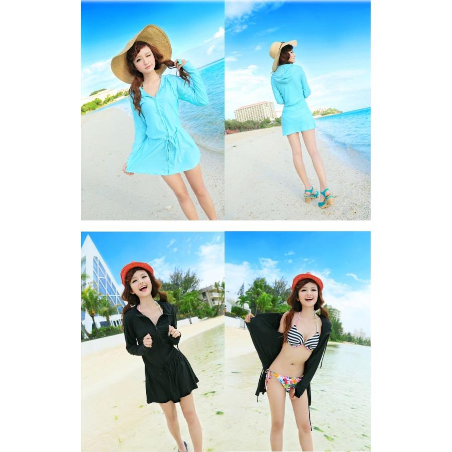 ロングラッシューガード長袖 水着日焼け対策 プール キャンプ　アウトドア |  | 02