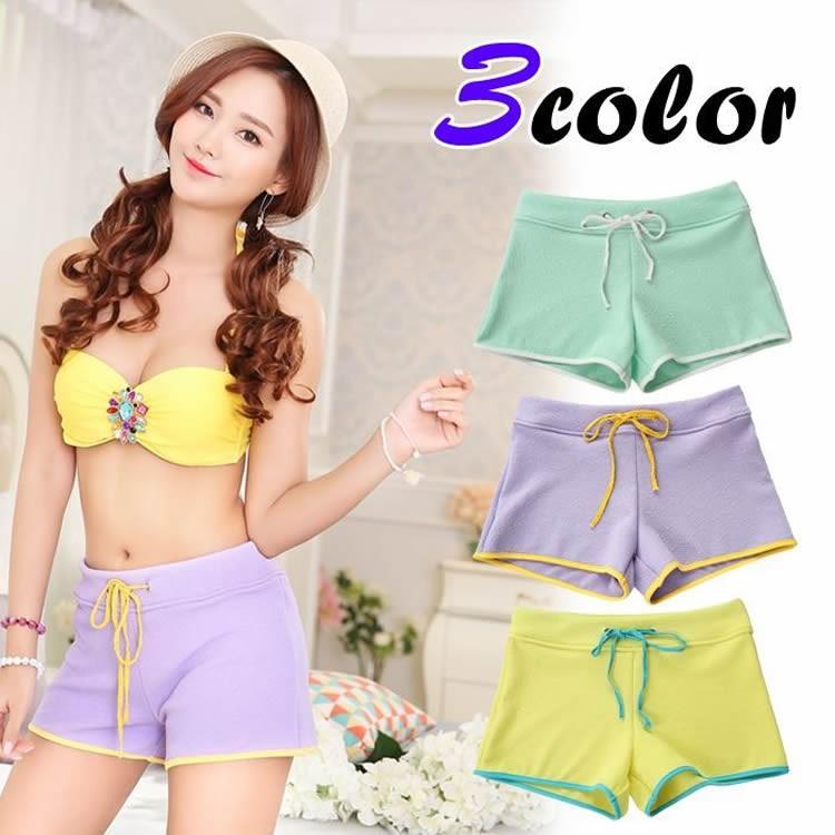 水着 ショートパンツ 単品デコパンツ  SWW11515   3カラー ショーパン レディースSWW11515 | 