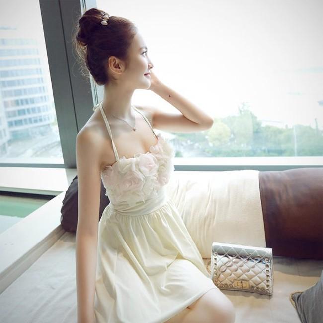 花びら 花柄ワンピース　体型カバー 水着 大きいサイズ M/L/XL レディース 送料無料 |  | 02