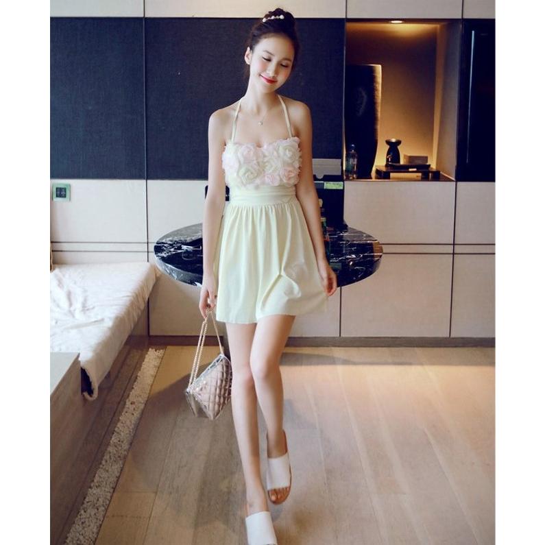 花びら 花柄ワンピース　体型カバー 水着 大きいサイズ M/L/XL レディース 送料無料 |  | 05