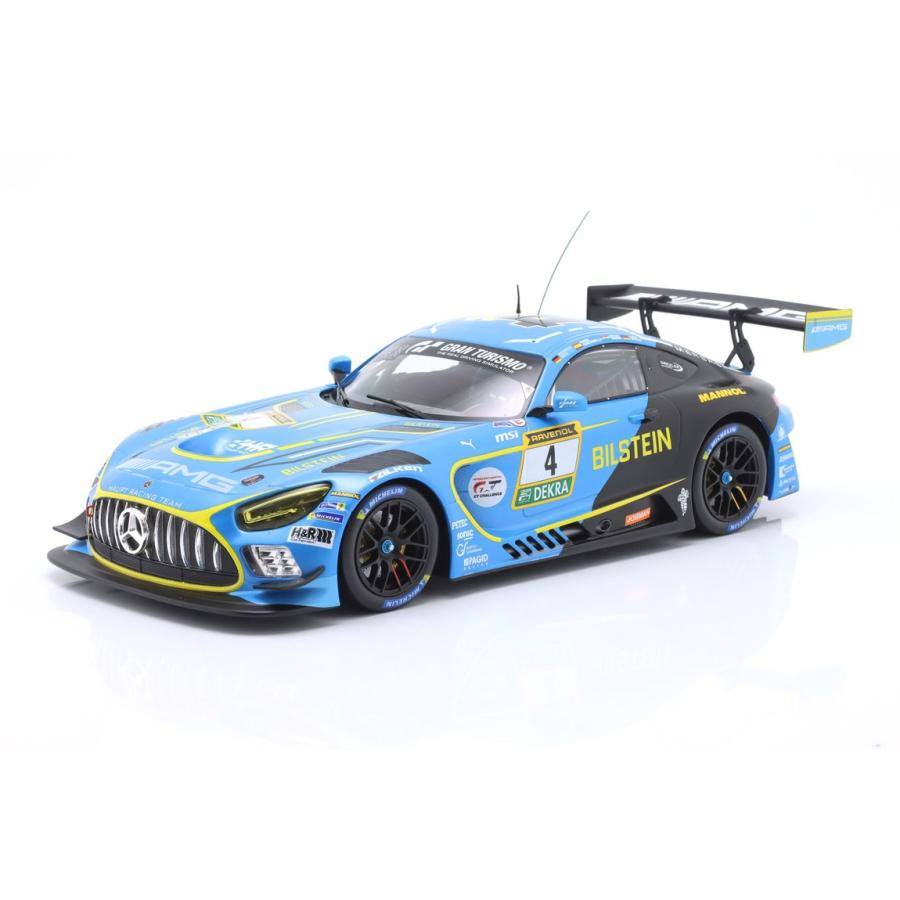 Mercedes Benzメルセデスベンツ AMG GT3 Evo #4 24時間ニュルブルクリンク 2024 ブルー / IXO 1/18 ミニカー | 