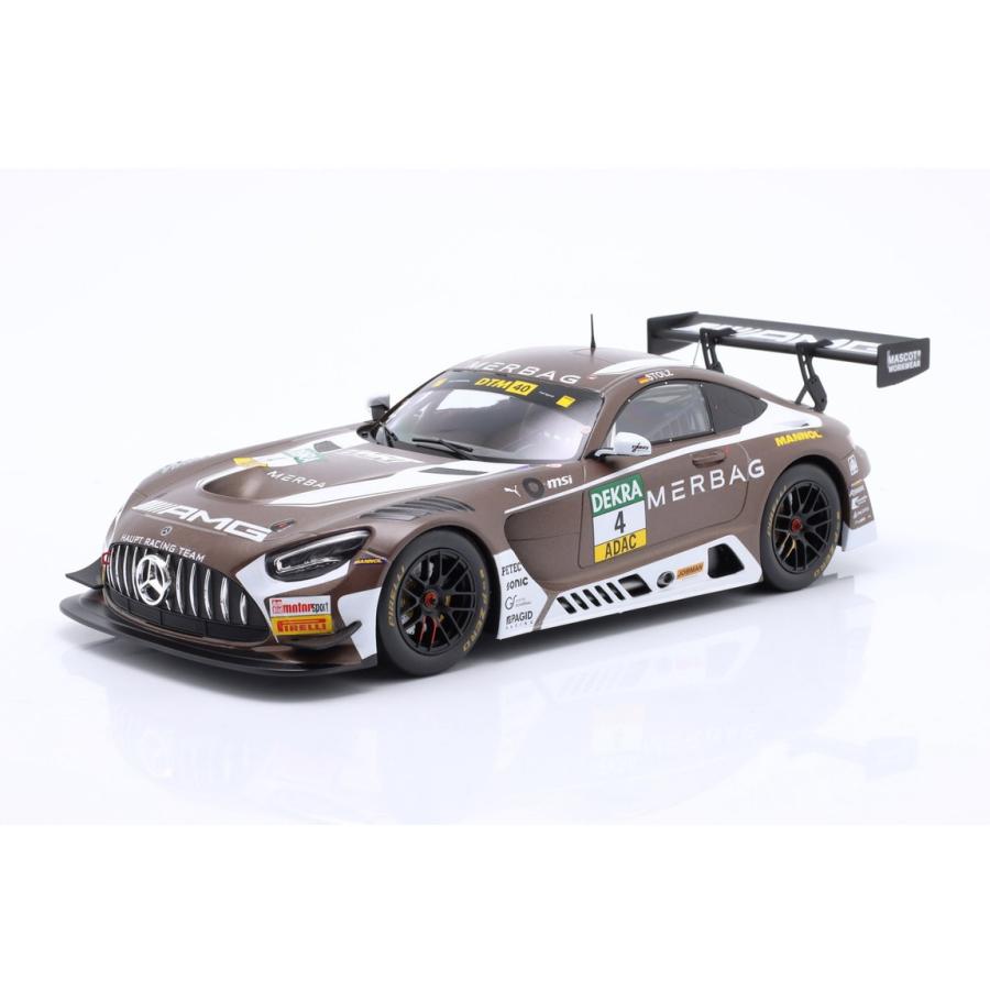 Mercedes Benzメルセデスベンツ GT3 Evo #4 DTM 2024 Luca Stolz ブラウン / IXO 1/18 ミニカー | 