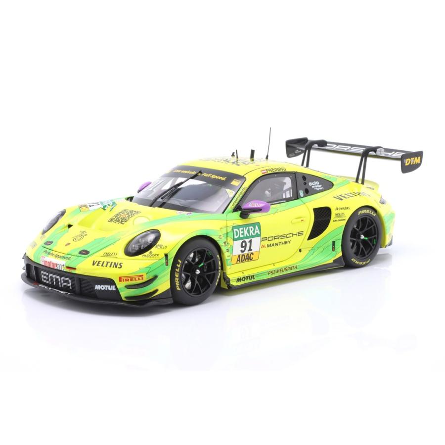 Porsche 911 GT3 R #91 2023 DTM ホッケンハイム優勝車 Preining MINICHAMPS 1/18 ミニカー | 