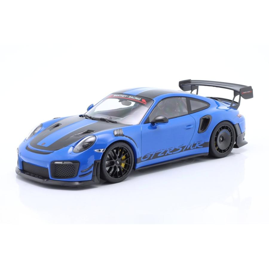 Porsche 911 991.2 GT2 RS MR Manthey Racing ブルー ブラック MINICHAMPS 1/18 ミニカー | 