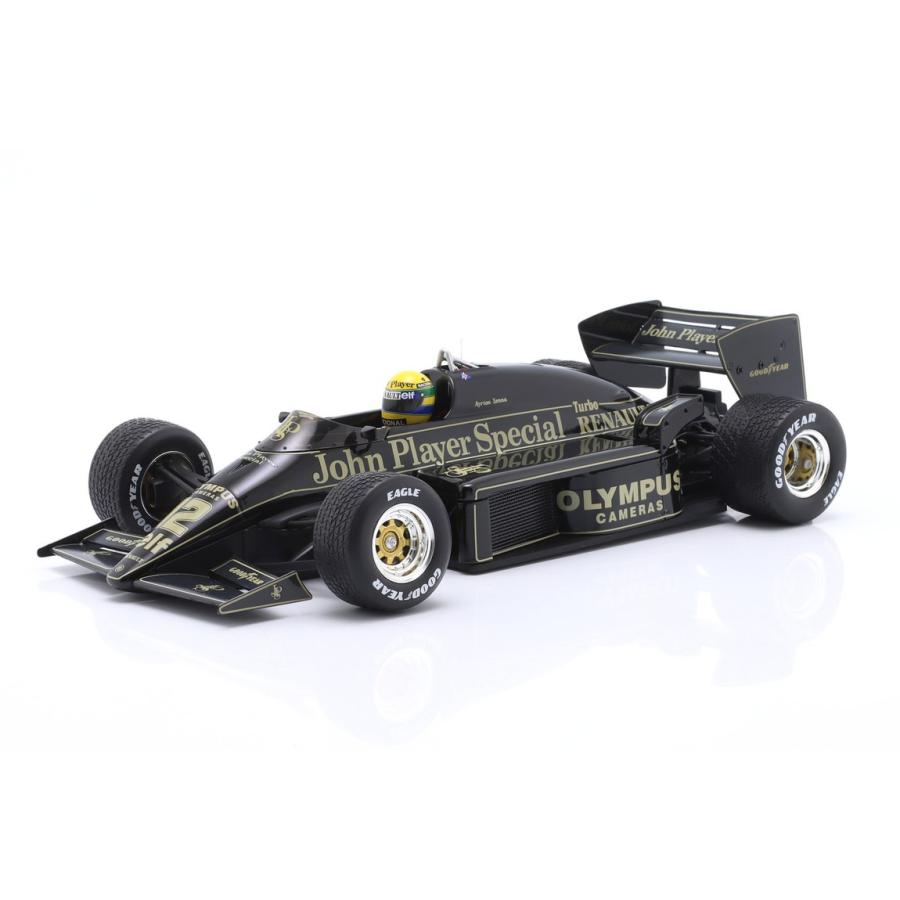 Ayrton Senna Lotus 97T #12 1985 ポルトガルGP優勝 ブラック PREMIUM-X 1/18 ミニカー | 