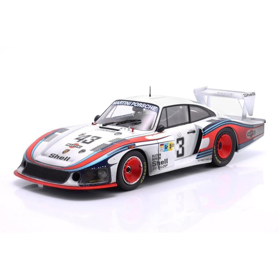 Porscheポルシェ 935/78 Moby Dick #43 24時間ルマン 1978 ダーティバージョン / Werk83 1/18 ミニカー | 