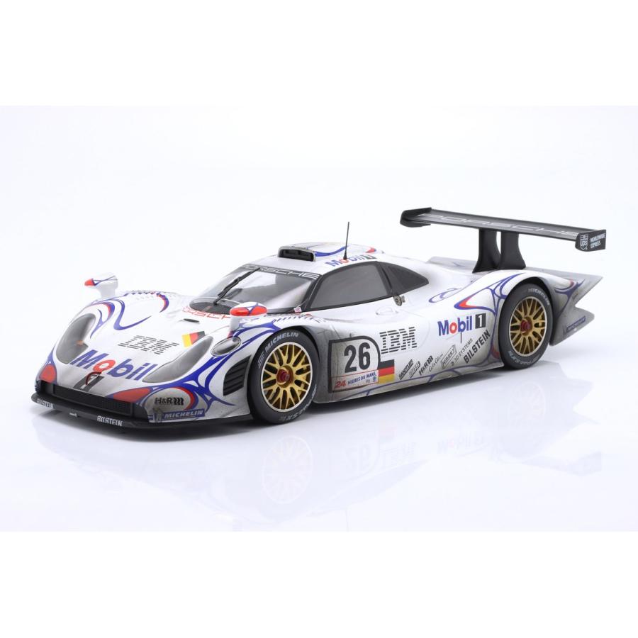 Porscheポルシェ 911 GT1 #26 優勝 24時間ルマン 1998 ダーティバージョン / Werk83 1/12 ミニカー | 