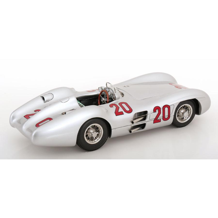 Mercedes W196R Stromlinie No.20 フランスGP Kling 1954 限定1000個/ CMC 1/18 ミニカー |  | 01