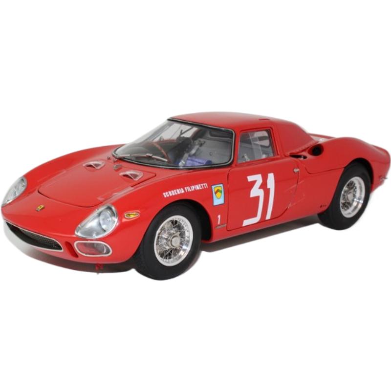 Ferrari 250 LM 1964年 モンツァインターヨーロッパ 優勝 #31 N.ヴァッカレラ/ CMC 1/18 ミニカー | 