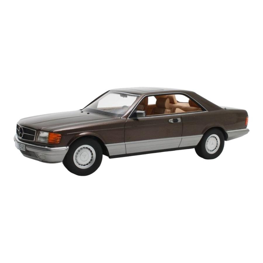 Mercedes Benzメルセデスベンツ 380SEC C126 1982 ブラウンメタリック / Cult-Scale 1/18 ミニカー | 