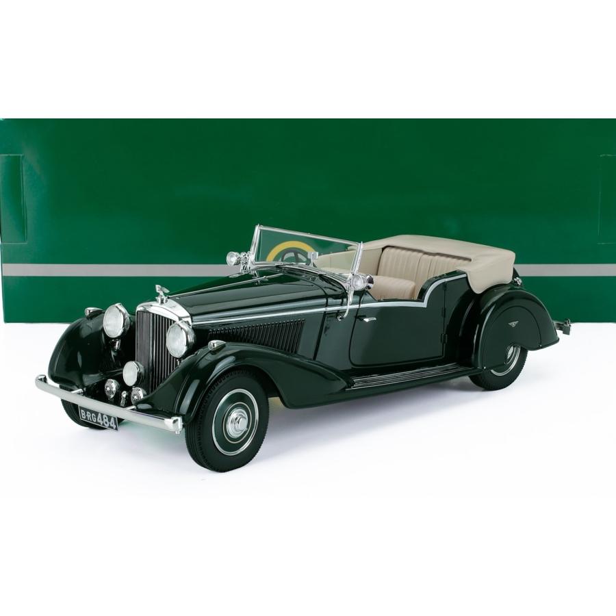 Bentley 4.25L Vanden Plas ツアラー カブリオレ オープン 1938 グリーン Cult-Scale 1/18 ミニカー | 