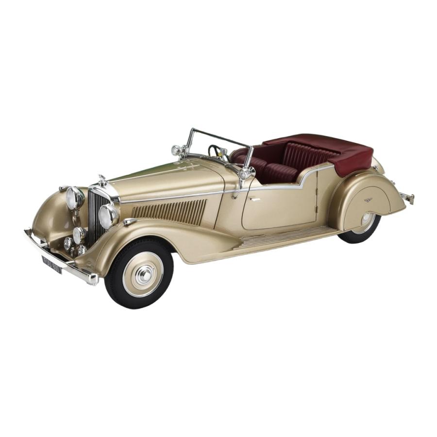 【予約】 Bentley 4.25L Vanden Plas Tourer カブリオレ 1938 ゴールド 限定版 Cult-Scale 1/18 | 