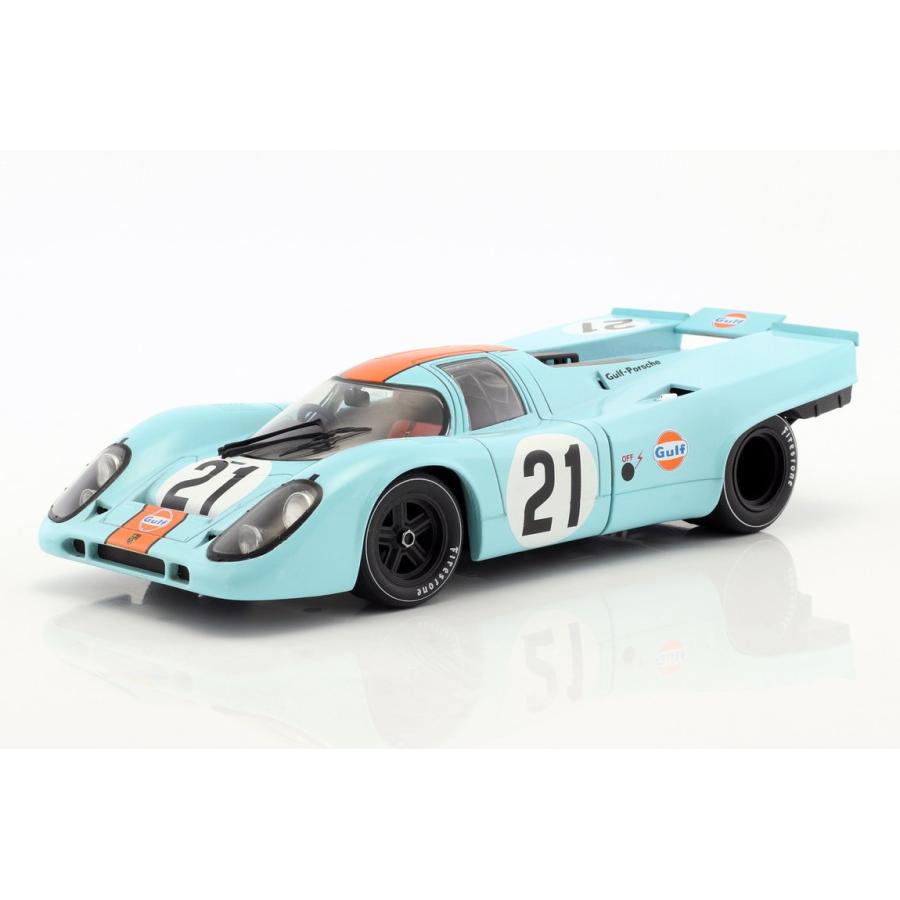 Porscheポルシェ 917K 1970 ライトブルー #21 24時間ルマン ロドリゲス キヌネン / CMR 1/18 ミニカー | 