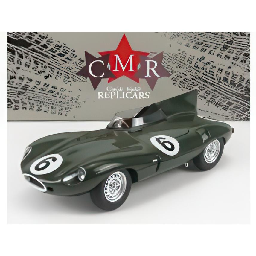 JAGUAR Dタイプ ジャガーカーズ 6号車 優勝 ルマン24h 1955 ホーソーン ビューブ グリーン/ CMR 1/18 | 