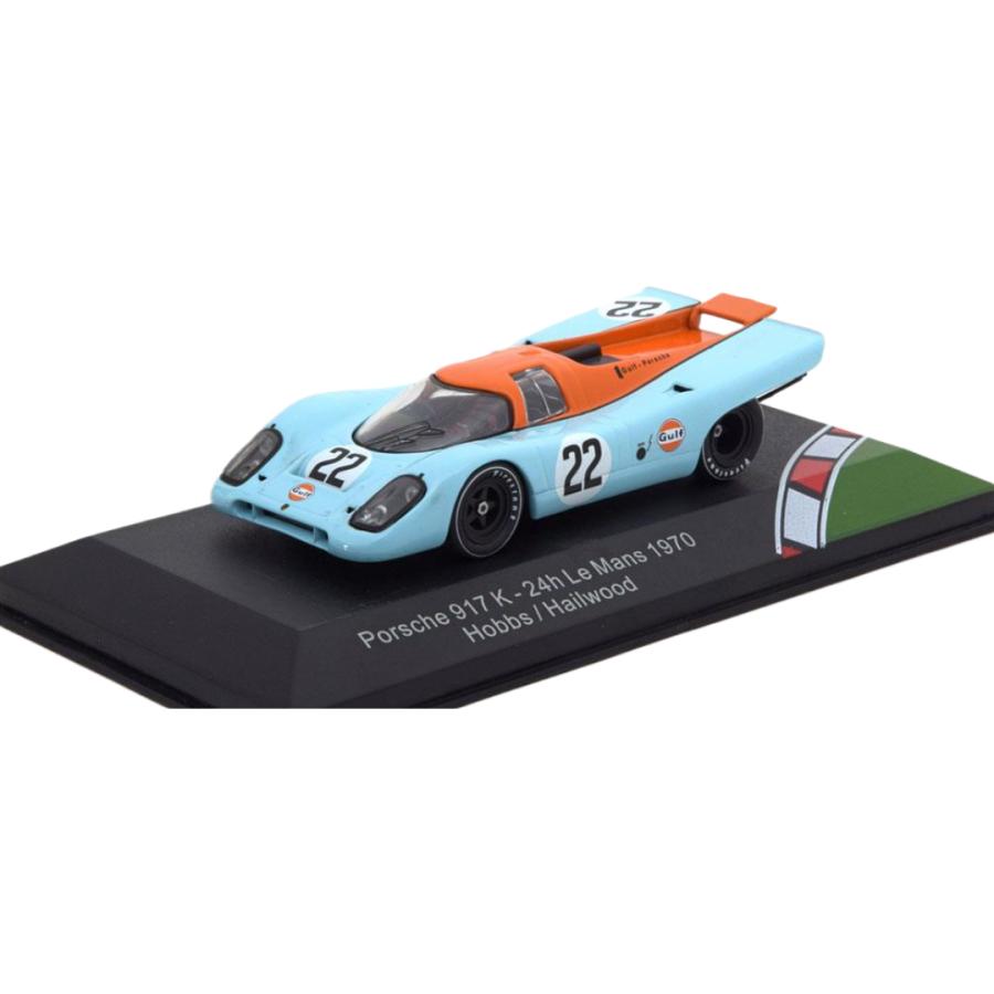 Porsche 917 K No.22 24h Le Mans 1970 Gulf Hobbs Hailwood CMR 1/43 ミニカー | 