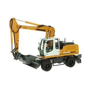 LIEBHERRリープヘル A924C Litronic 油圧ショベル ユンボ 　 780 /NZG建設機械　工事車両  1/50模型ミニチュア 重機 | 