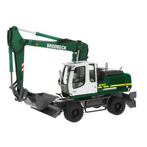 LIEBHERRリープヘル  A924C Litronic 油圧ショベル ユンボ 　　BRODBECK　　780/05 /NZG建設機械　工事車両  1/50模型ミニチュア 重機 | 