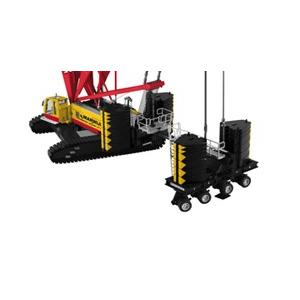 LIEBHERRリープヘル  LR1300 Litronic クレーン + デリックセット   VAN MARWIJK  　7882/02 /NZG建設機械　工事車両  1/50模型ミニチュア 重機 | 