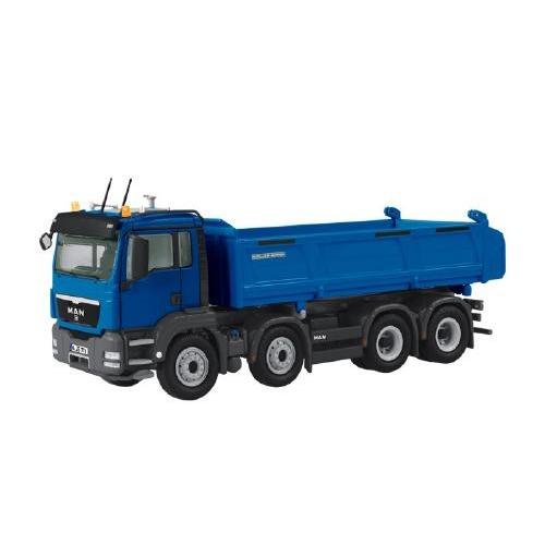 MANマン TGS 8X4 MEILLER tipper ダンプトラック ブルー 776-20 /NZG 1