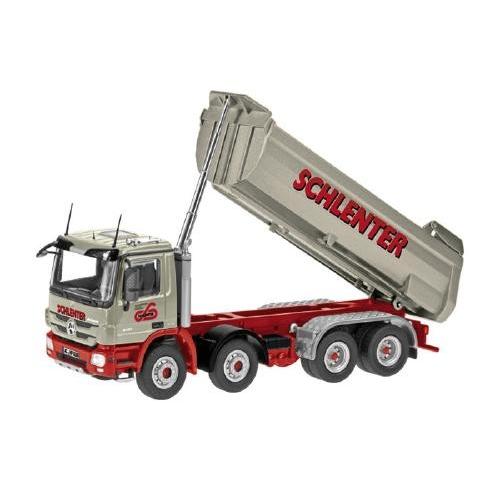 メルセデスベンツ　アクトロス 8X4 "SCHLENTER" ダンプトラック 825-04 /NZG 1/50 建設機械模型 | 