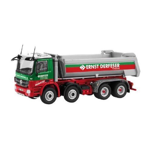 メルセデスベンツ　アクトロス 8X4 "ERNST DERFESER" ダンプトラック 825-05 /NZG 1/50 建設機械模型 | 