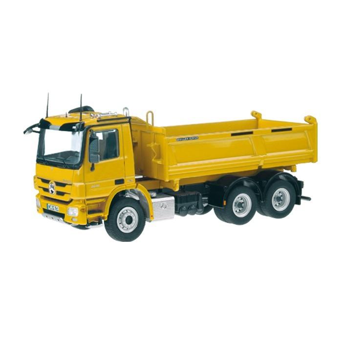 予約メルセデスベンツアクトロス  6X4 MEILLER ダンプ車 761/60 /NZG 1/50 建設機械模型 | 
