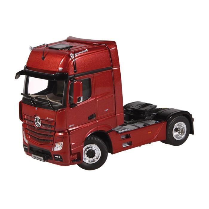 メルセデスベンツアクトロス  FH25 GIGASPACE 4X2 ROT トラクタ トラック 844/02 /NZG 1/50 建設機械模型 | 