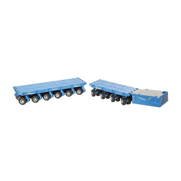 SCHEUERLE SPMT SET "FELBERMAYR" modular transporter /NZG 1/50 建設機械模型 | 