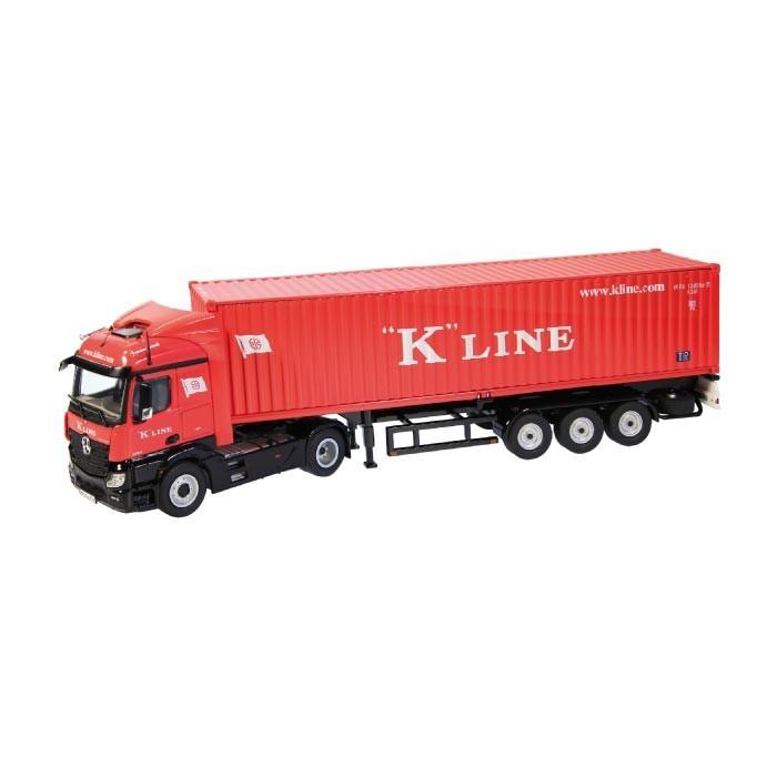 34R-033 Truck Model 1/87 ベンツ コンテナトレーナー 34R-033 Truck Model 1/87 ベンツ コンテナトレーナー 34R-033