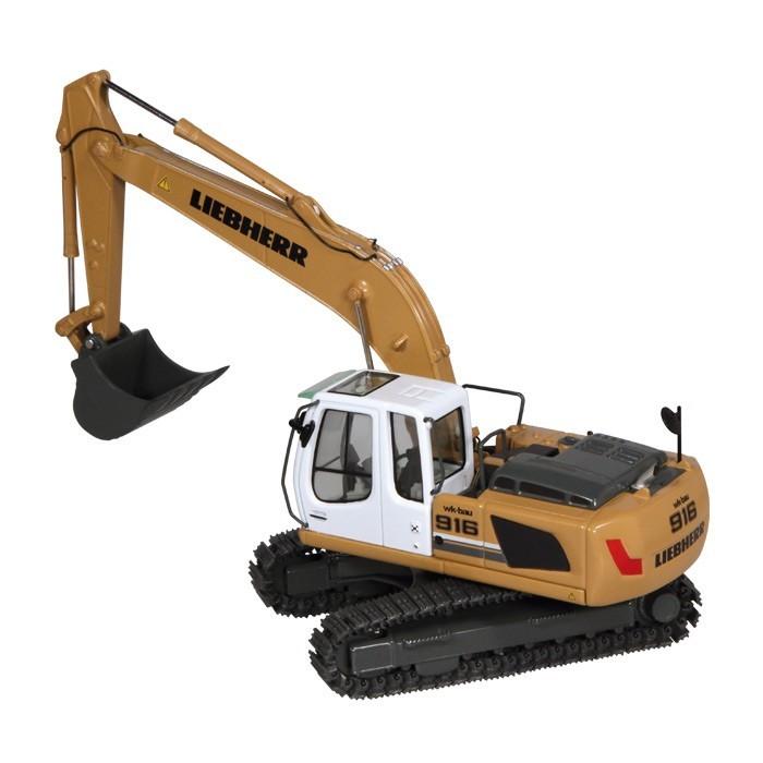 ミニカー 1/50 NZG LIEBHERR リープヘル R916 掘削機 NZG Liebherr R 916 Crawler Excavator 'Gubbels' / 'Brodbeck