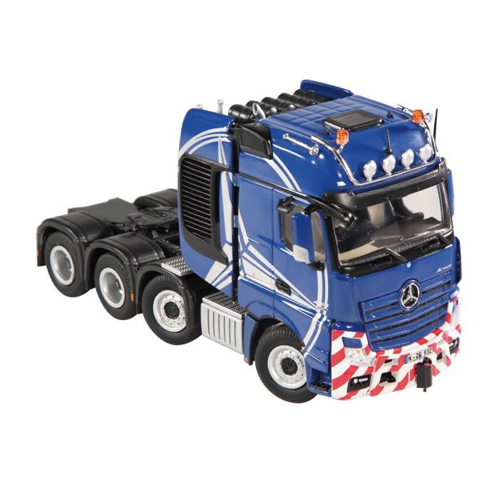予約メルセデスベンツアクトロス Giga Space SL T Blue　/NZG 建設機械模型 工事車両 1/50 ミニチュア | 