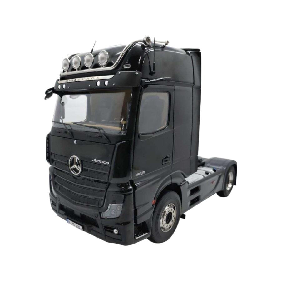 Mercedes Benz Actros black トラック / NZG 1/18 建設機械模型 工事
