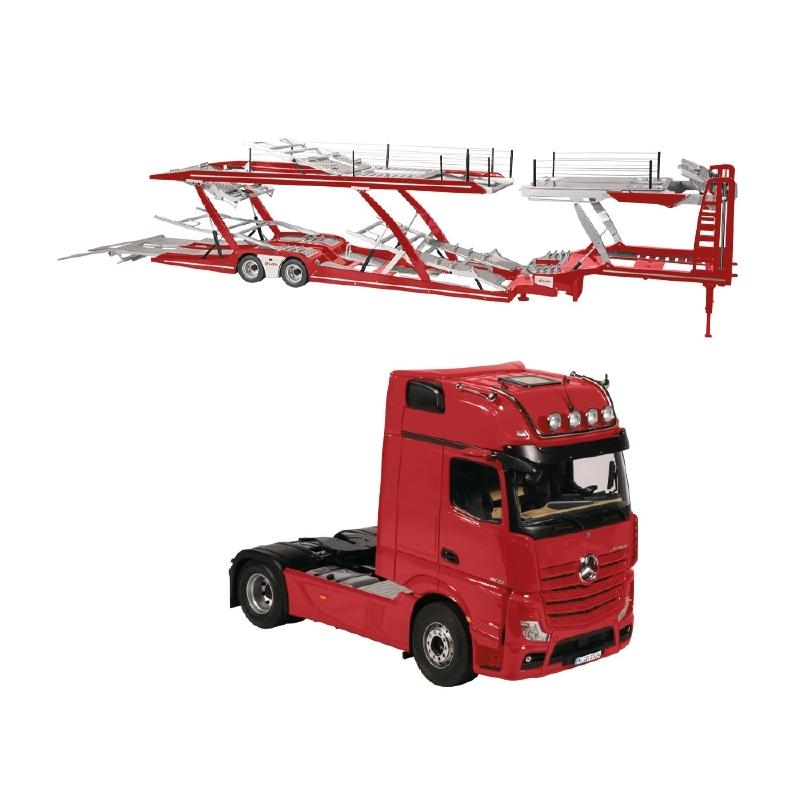 予約】LOHR Car transporter / Mercedes Benz Actros セット 積載車