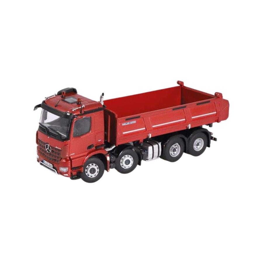 Mercedes Benz Arocs 8x4 Meiller tipper red ダンプ / NZG 1/50 建設
