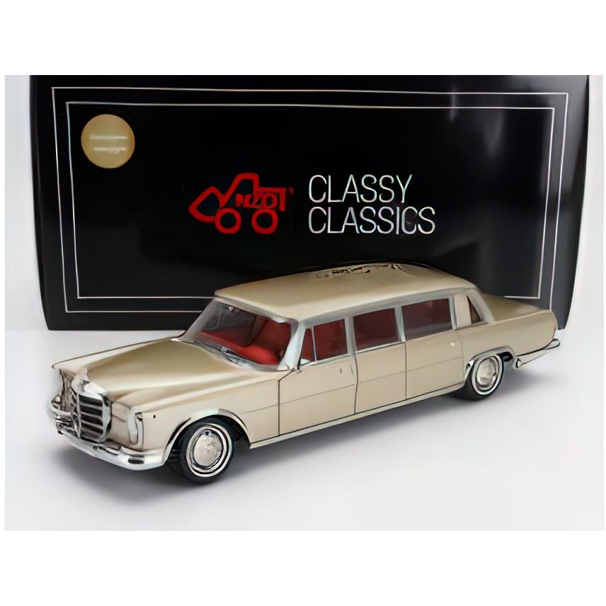 プルマン600 ベンツ Sクラス 600 プルマン 1969 金 NZG 1/18 : バスクホビー