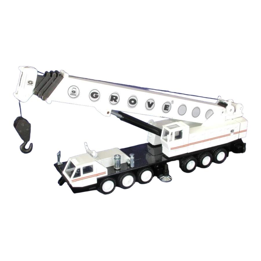 グローブ Grove TM1500 モバイルクレーン ホワイト / NZG 1/50