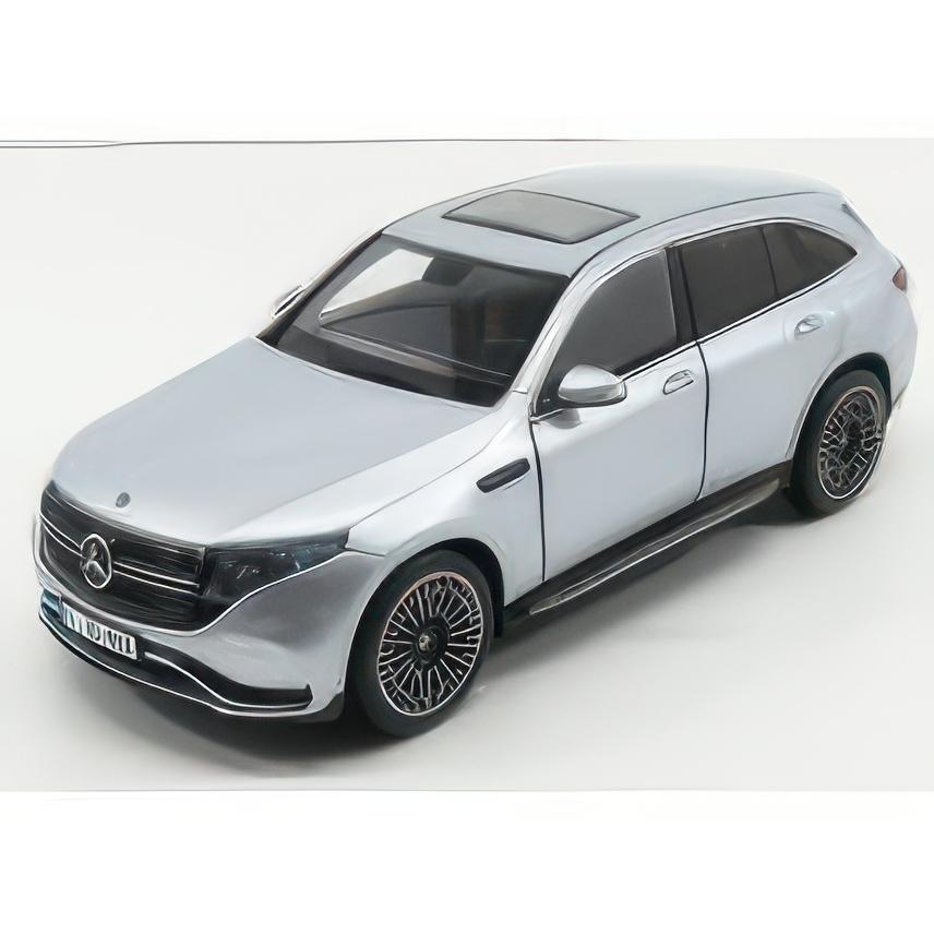 MERCEDES EQC 400 4MATIC ハイテックシルバー 1/18 NZG : バスクホビー