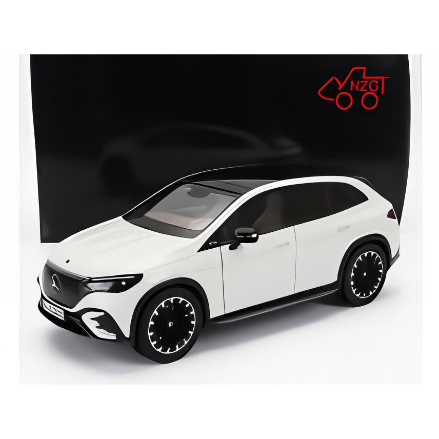 Modèle Réduit 1:18 Mercedes-Benz EQE SUV AMG Line 2023 - NZG - Marron Velours